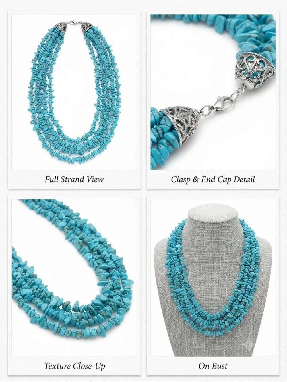 N/A vibrant turquoise